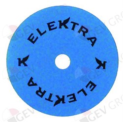 Стикер ручки d33,8 (синий) ELEKTRA - фото 10151