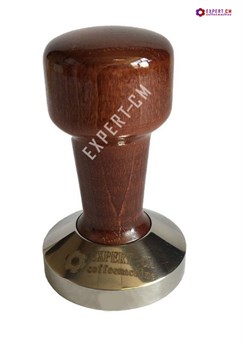 Темпер сталь коричневый (дерево) d49мм EXPERT-CM - фото 23450