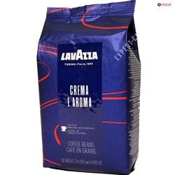 Кофе в зернах Lavazza Crema e Aroma (синий пакет), 1кг - фото 25267