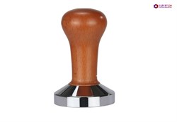 Темпер сталь с деревянной ручкой (темно коричневой) 58,5мм - фото 25406
