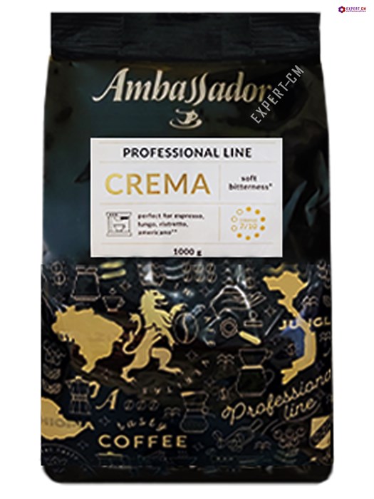 Кофе в зернах Ambassador Crema 1кг - фото 32062