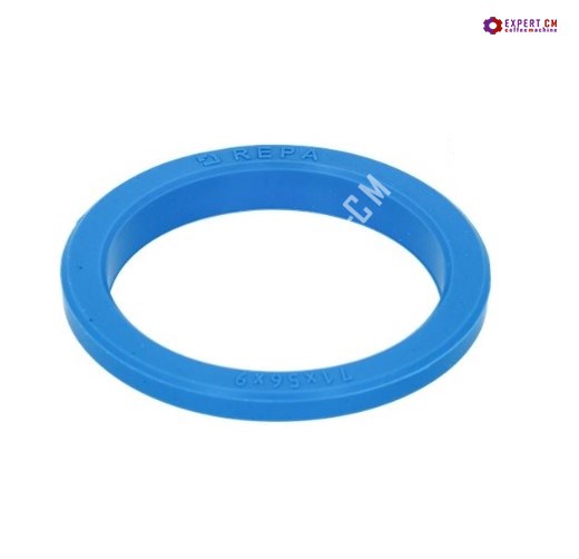 Кольцо в группу Nuova Simonelli/Cimbali (конус голубой силикон) 71х56мм h9 - фото 33166