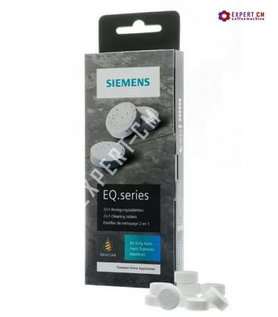 Таблетки для удаления кофейных масел Siemens EQ 10 x 2.2 гр. 00312097 - фото 33687