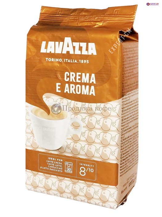 Кофе в зернах Lavazza Crema e Aroma, 1 кг - фото 34357