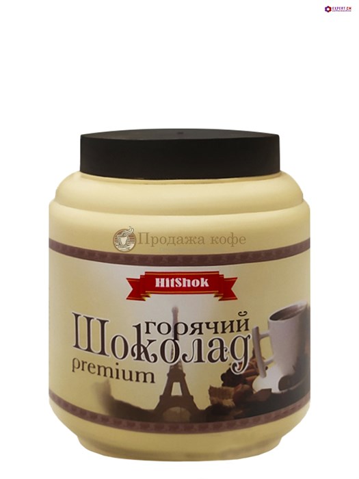 Горячий шоколад HitShok Premium (Хитшок Премиум) 1 кг, банка - фото 34425