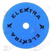 Стикер ручки d33,8 (синий) ELEKTRA