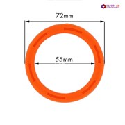 Кольцо уплотнительное группы MARZOCCO (оранжевый силикон) 6.1/8мм