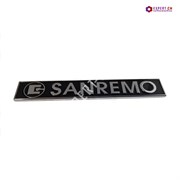 Табличка SANREMO 101X16,5 на клейкой основе (металл)