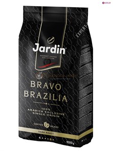 Кофе в зернах Jardin Bravo Brazilia (Жардин Браво Бразилия) 1 кг, пакет с клапаном