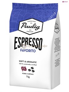 Кофе в зернах Paulig Espresso Favorito (Паулиг Эспрессо Фаворито) 1кг