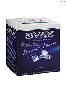 Чай Svay зеленый Romantic Jasmine (Чарующий жасмин) ( 20саше по 2гр.)