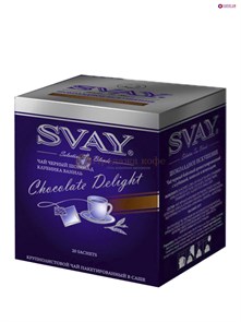 Чай Svay Chocolate Delight (Шоколадное искушение) Черный  в саше (20саше по 2гр.)