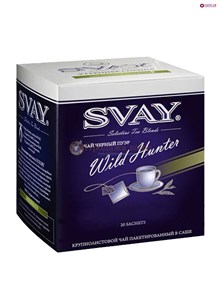 Чай Svay Wild Hunter (Дикий охотник) Черный пуэр (20саше по 2гр.)