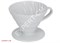 Воронка керамическая белая Hario VDC-02W на 1-4 чашки - фото 13586
