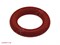 Кольцо уплотнительное R5 (красный силикон) - фото 13753