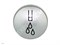 Кнопка воды в серебре матовая для Jura Impressa X7 - фото 18729
