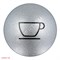 Кнопка американо в серебре матовая для Jura Impressa X7 - фото 18735