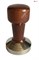 Темпер сталь с коричневой ручкой (дерево) d58,5мм EXPERT-CM - фото 22950